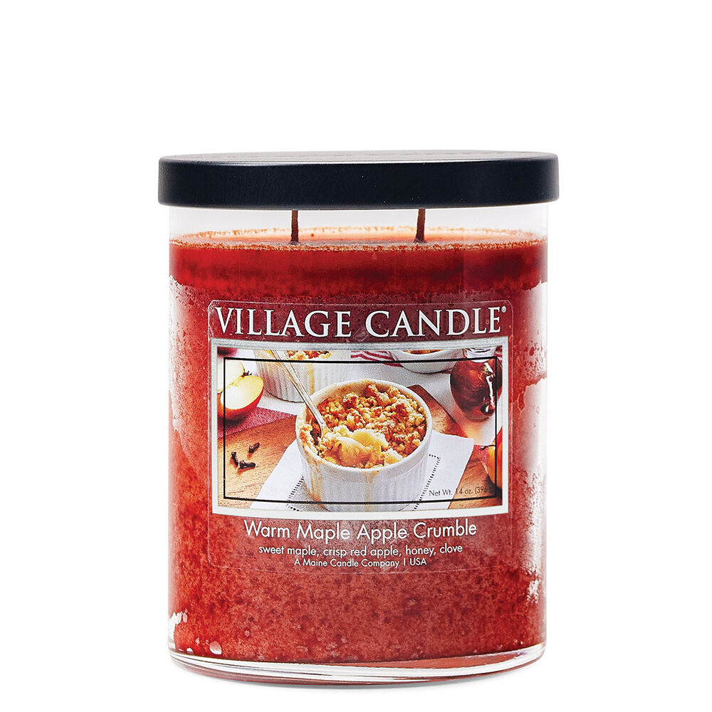 Warm Maple Apple Crumble Candle image number 2