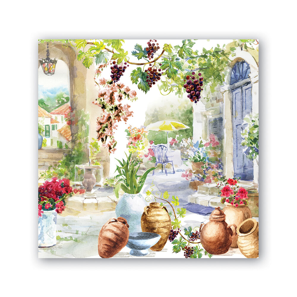 Tuscan Terrace Cocktail Napkins