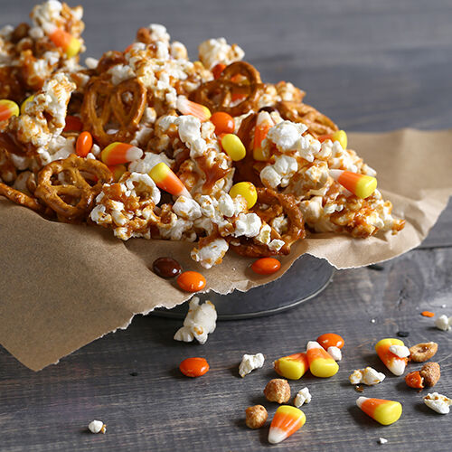 red white and blue popcorn kernels