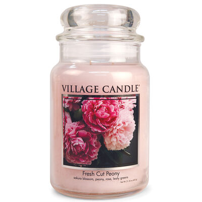 Fresh Cut Peony Candle