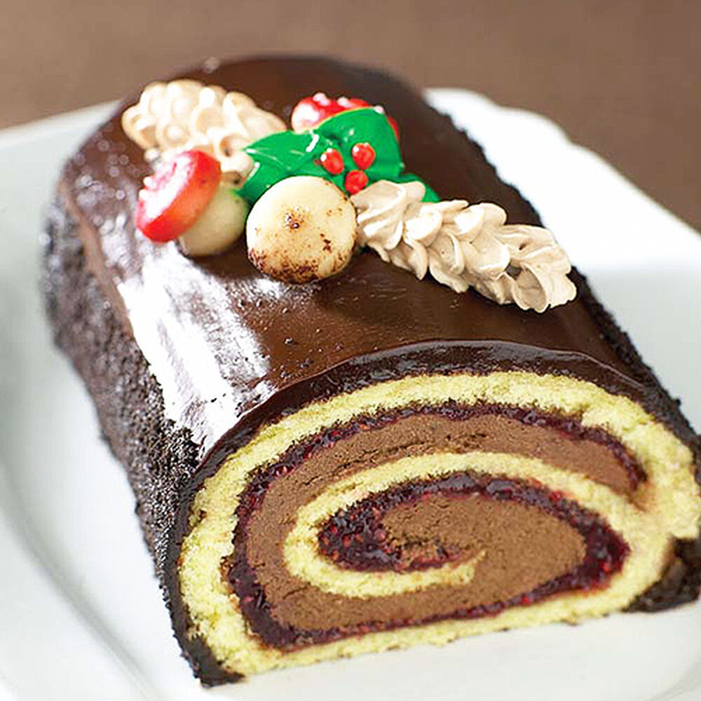 Swiss Roll Cake Vegan Christmas Yule Log Recipe Yule Log Cake