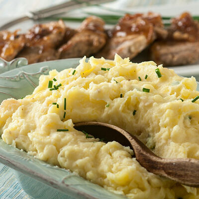 Maple Bacon and Onion Mashed Potatoes