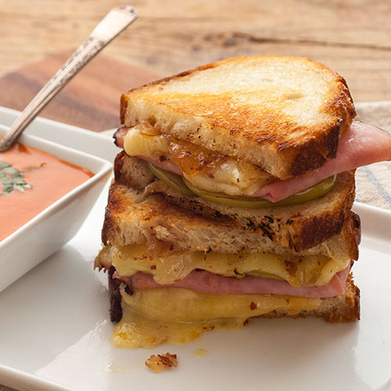 Savory Grilled Cheese Sandwich