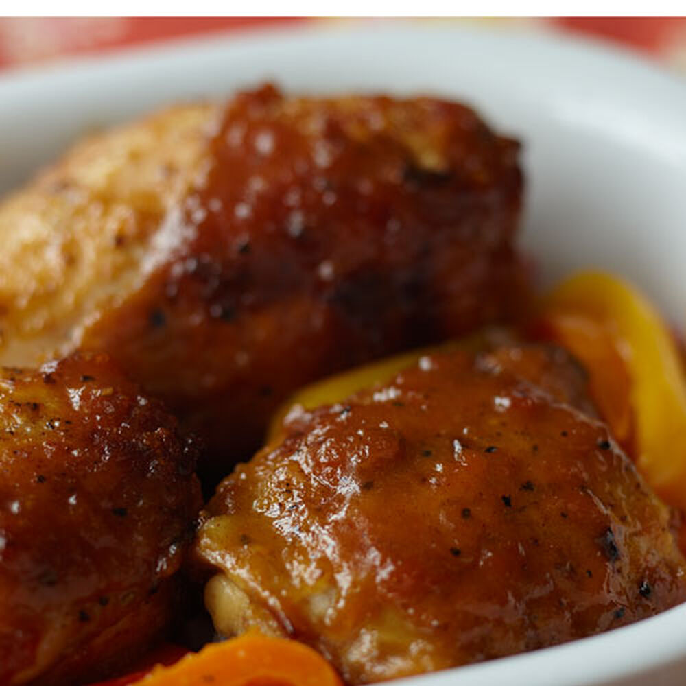 Apricot Mustard Glazed Chicken Recipe Stonewall Kitchen
