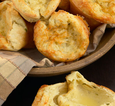 Miniature Blue Cheese Popovers