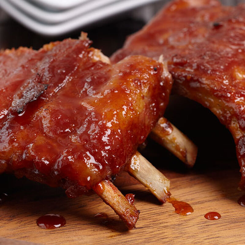 Baby Back Ribs with Spicy Honey Mustard