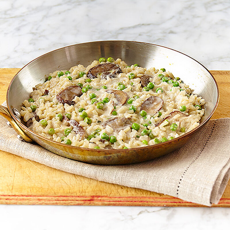 Roasted Garlic Risotto with Wild Mushrooms