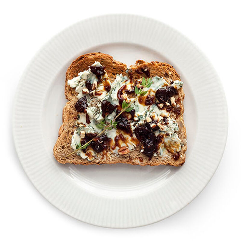 Blue Cheese Fig & Ginger Toast