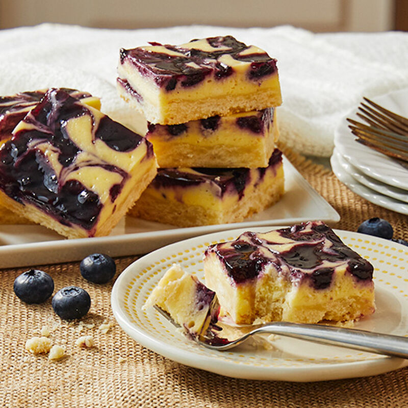 Blueberry Cheesecake Squares
