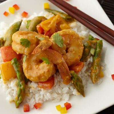 Vegetable Shrimp Curry