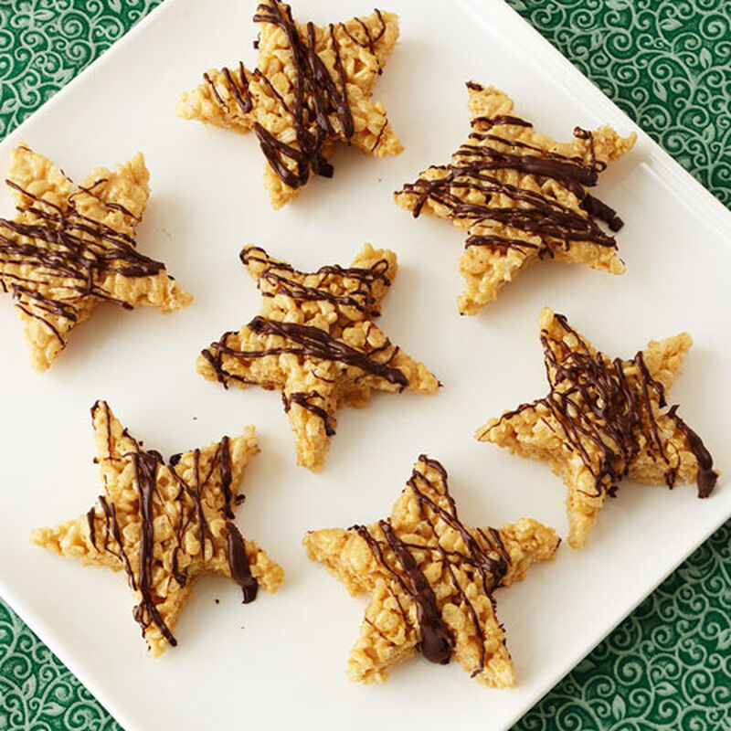 Dulce de Leche Crispy Stars