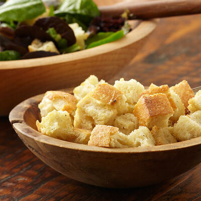 Roasted Garlic Croutons