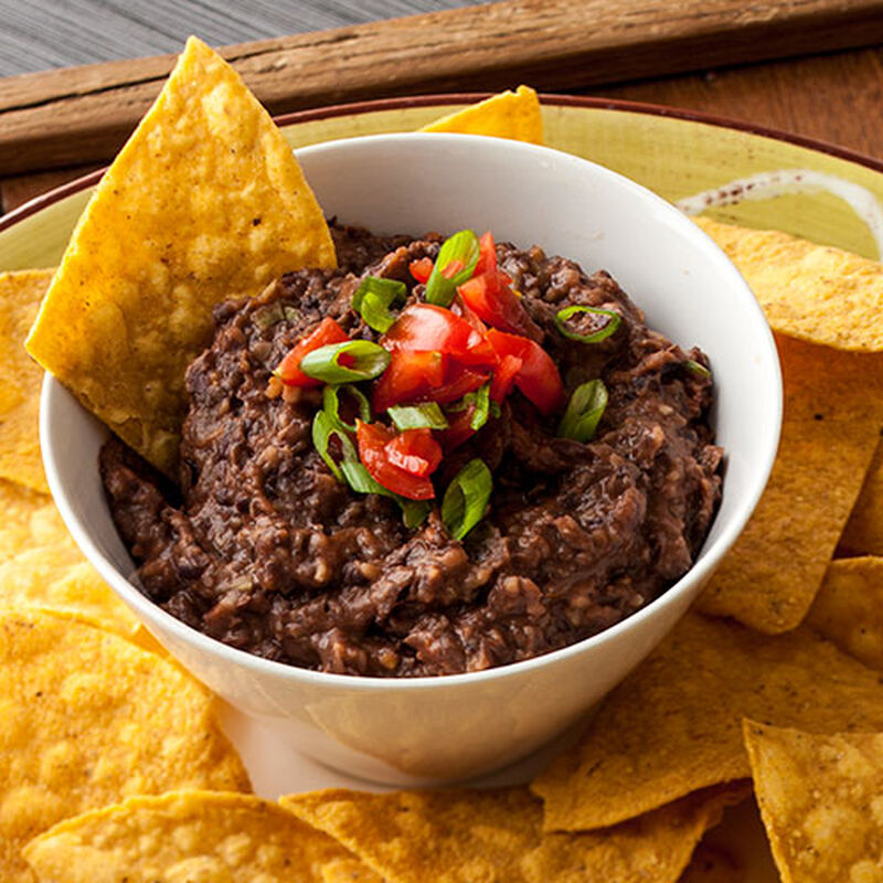 Bean Dip with Maple Chipotle Grille Sauce