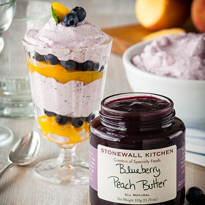 Blueberry Peach Mousse