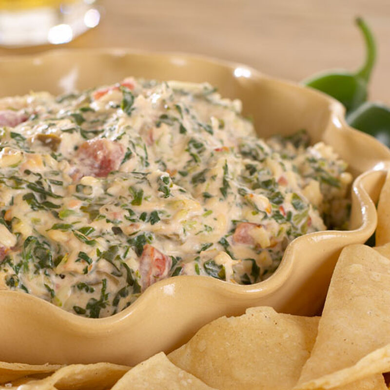 Mexican Spinach and Cheese Dip