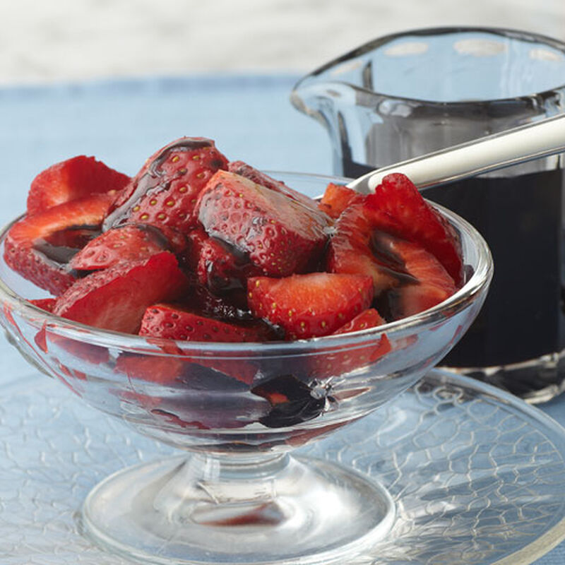 Strawberries with Balsamic Reduction