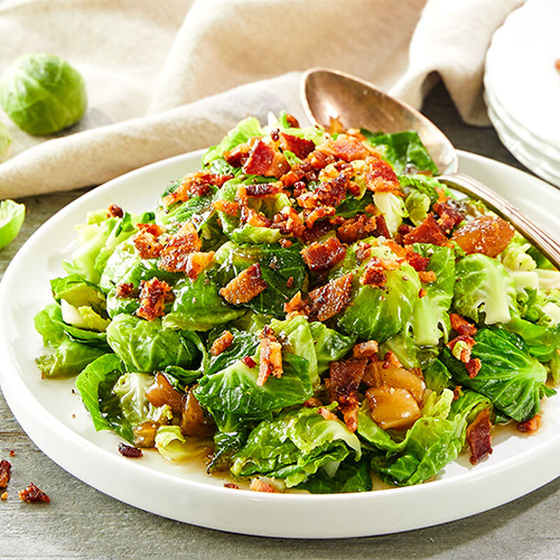 Warm Brussels Sprout Salad