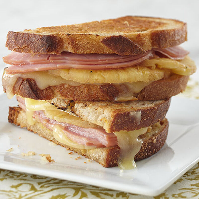 Hawaiian Grilled Cheese Sandwich