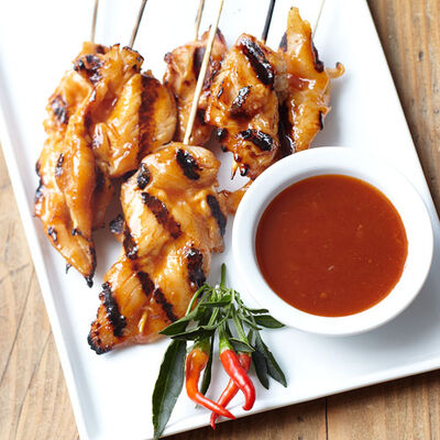 Barbecue Chicken Satay