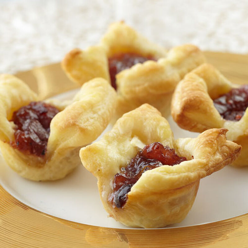 Cranberry Brie Bites