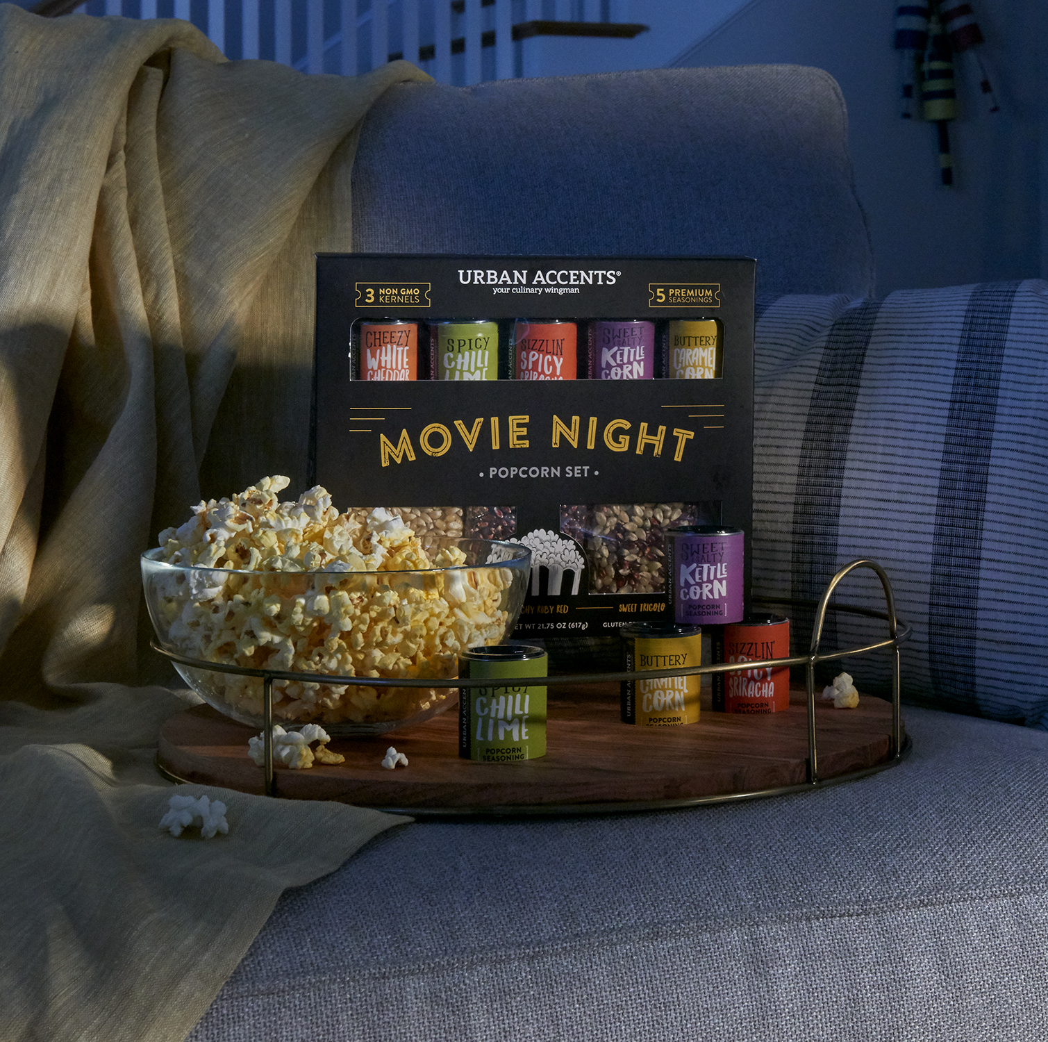 Movie Night Popcorn Gift