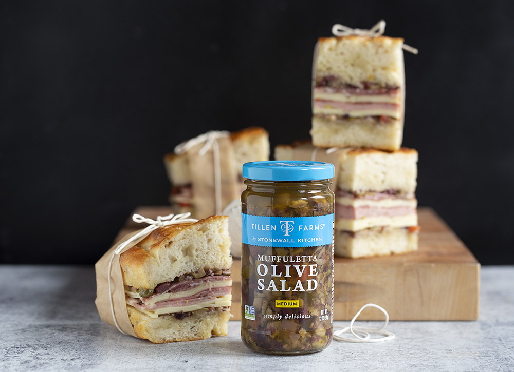 Muffuletta sandwiches