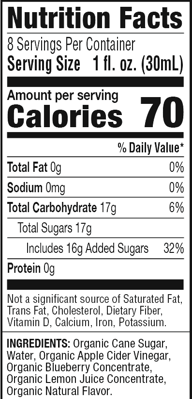 Product nutrion image