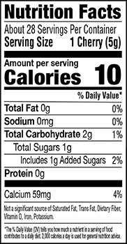 Product nutrion image
