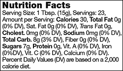 Nutrional Info