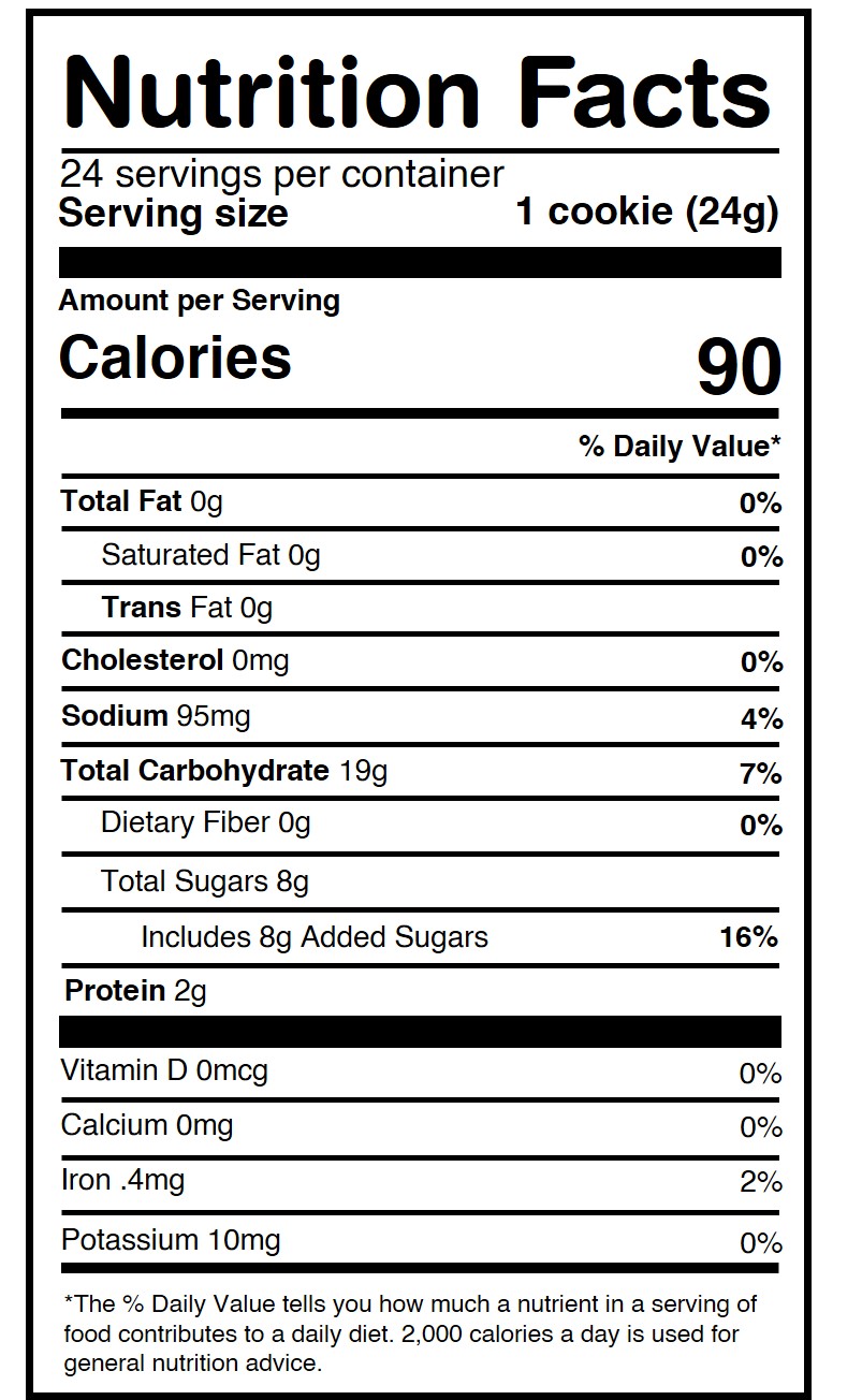 Product nutrion image