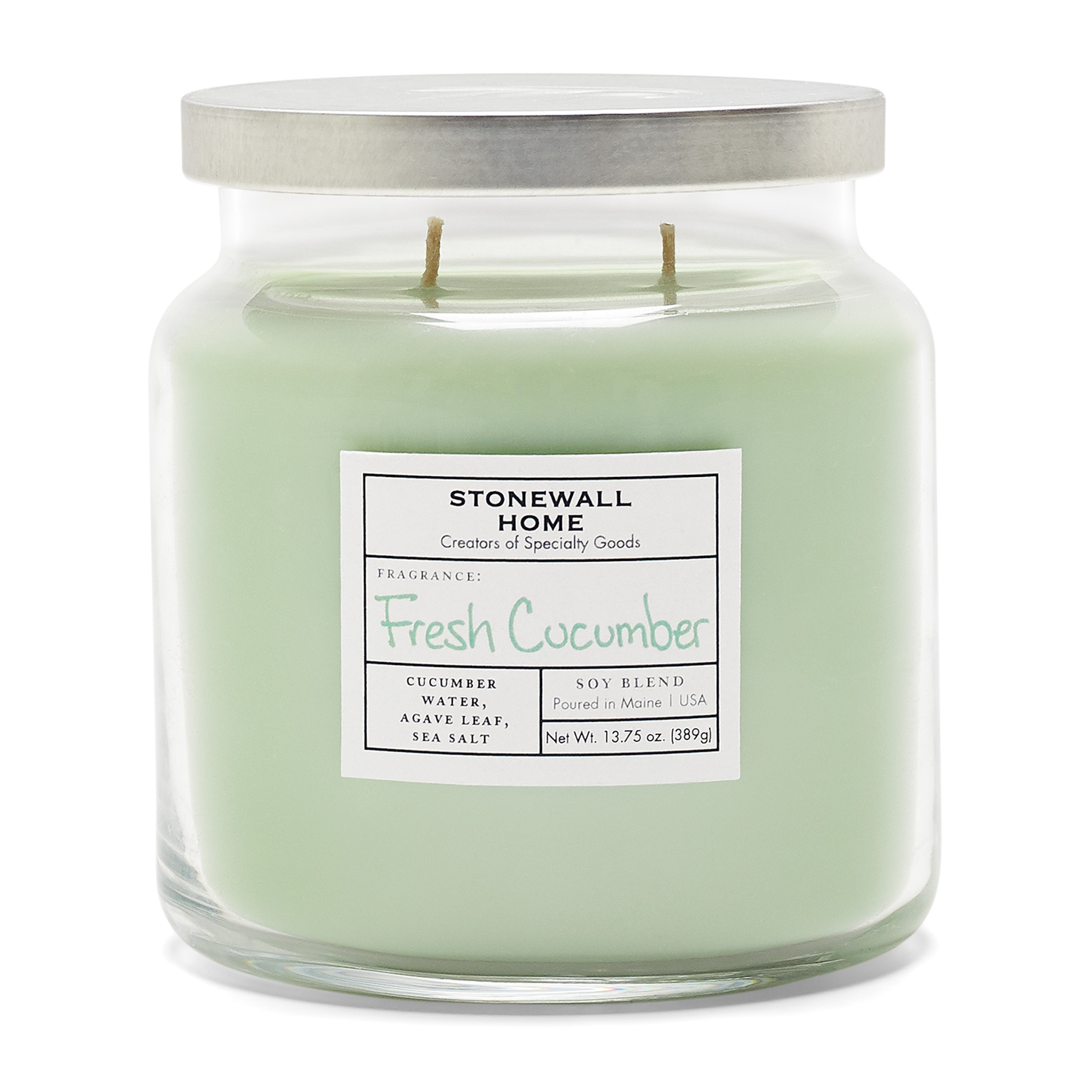 Stonewall Home Fresh Cucumber Candle Collection Stonewall Kitchen