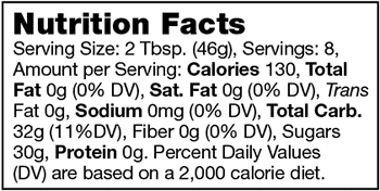 Product nutrion image