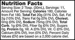 Nutrional Info