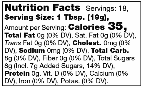 Product nutrion image