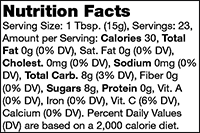 Product nutrion image