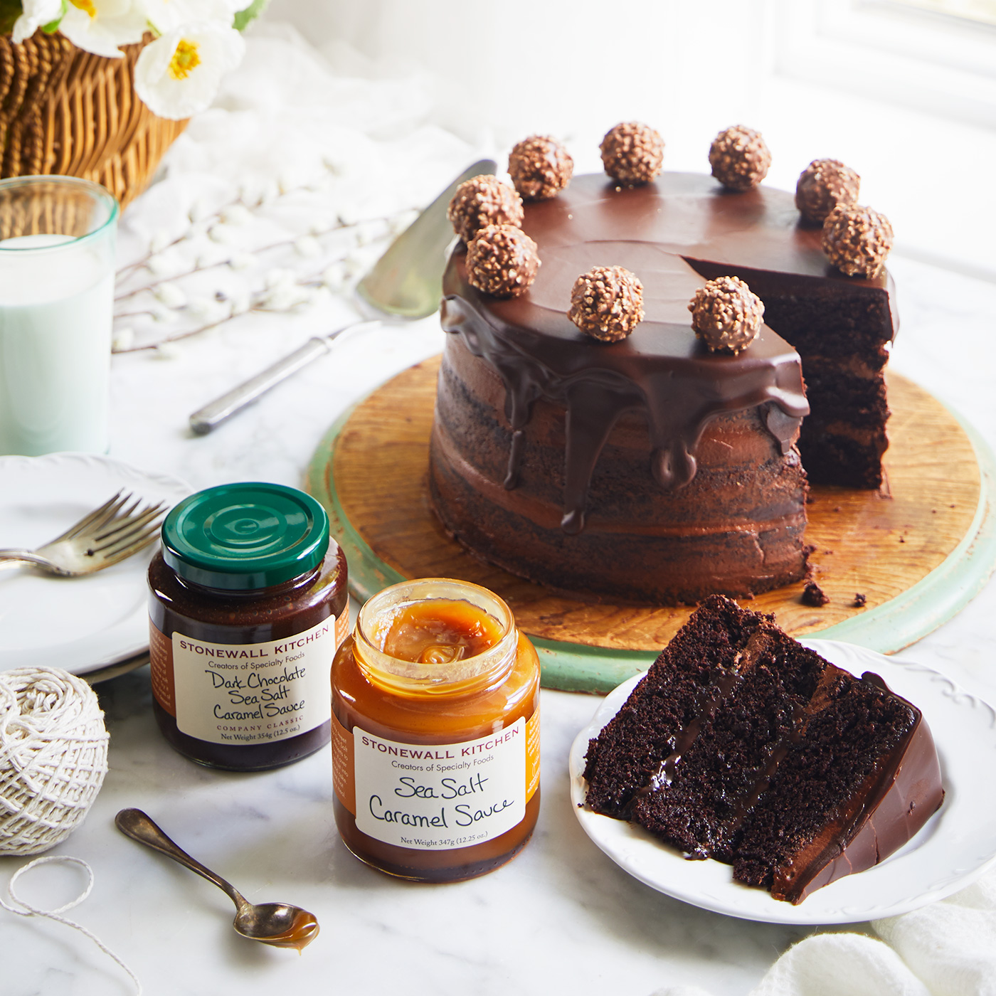 Stonewall Kitchen Dark Chocolate Sea Salt Caramel Sauce Recipe Dandk Organizer