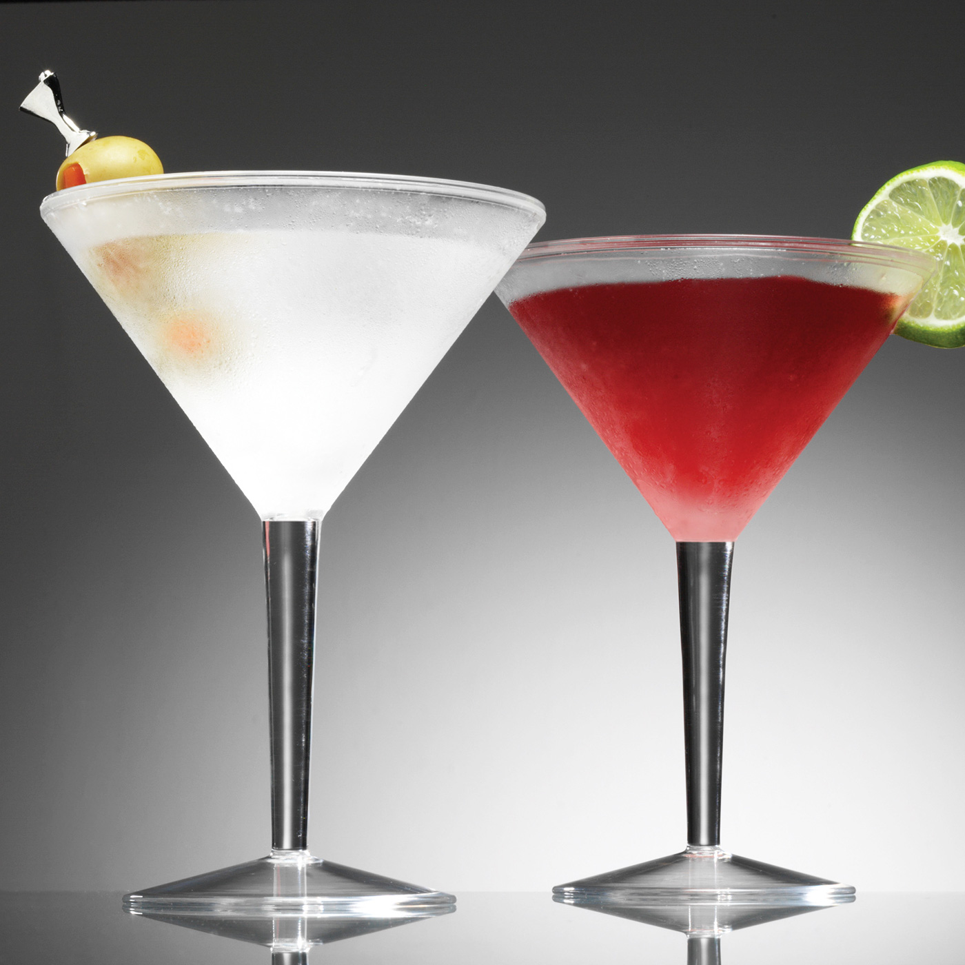 Acrylic Martini Glasses (Set of 2) Stonewall Kitchen