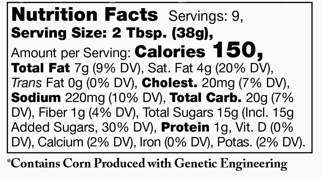 Product nutrion image