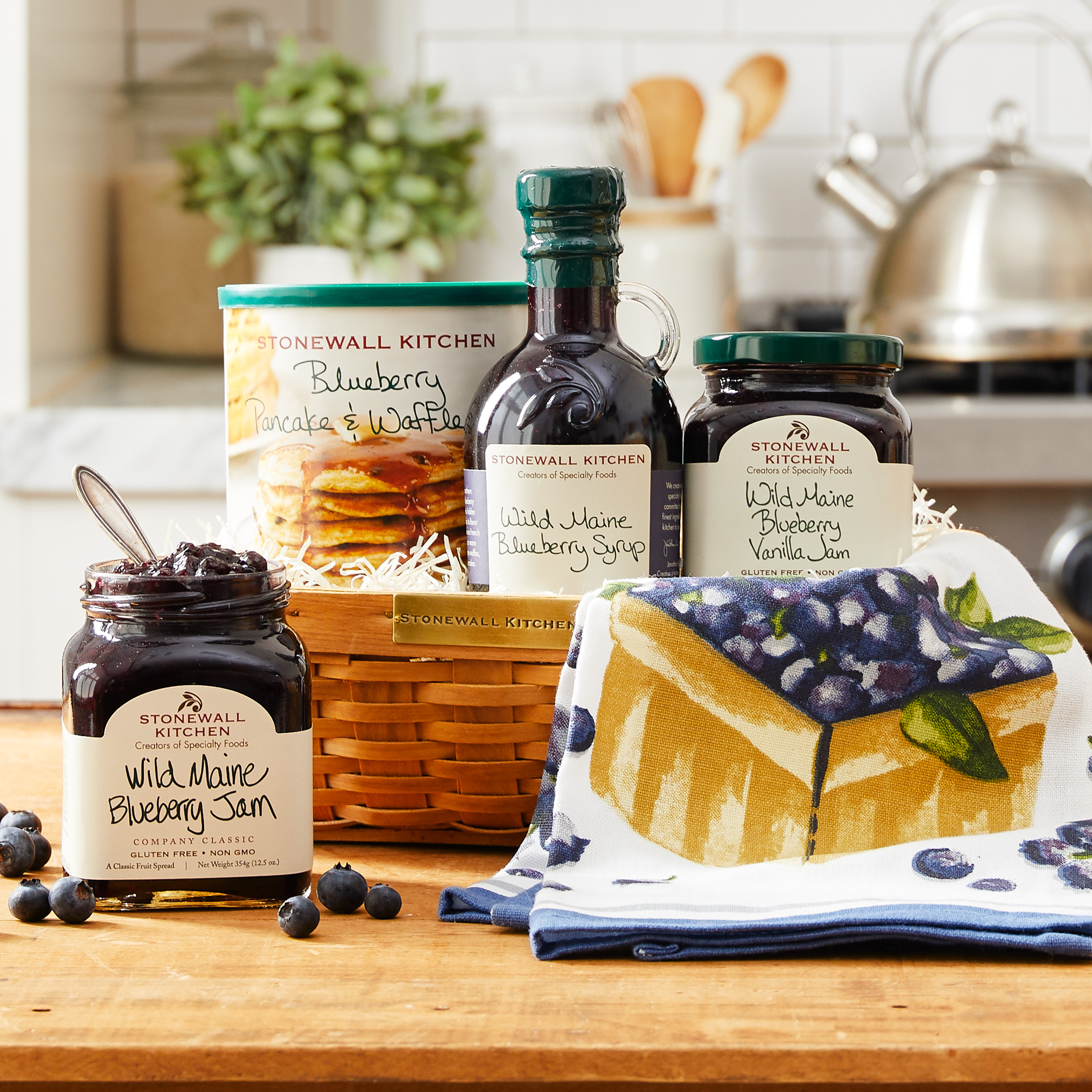Blueberry Breakfast Basket Stonewall Kitchen