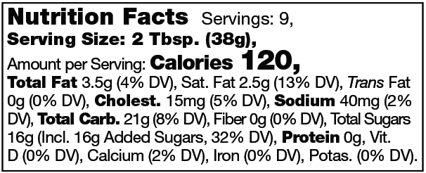 Product nutrion image