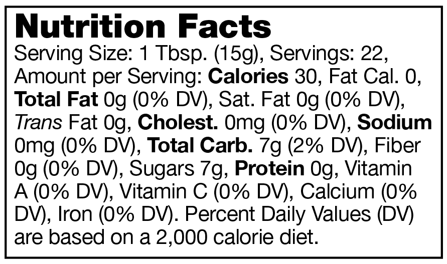 Product nutrion image