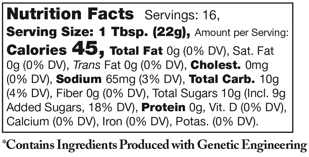 Product nutrion image