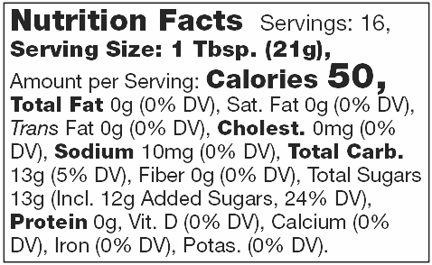 Product nutrion image