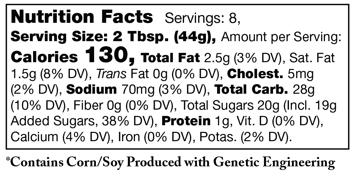 Product nutrion image