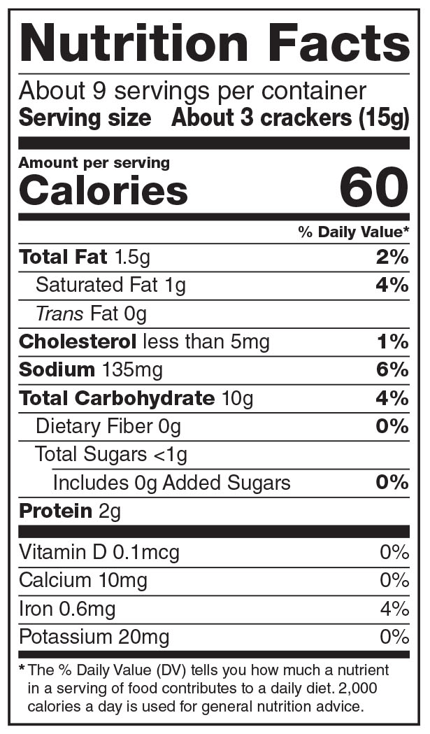 Product nutrion image