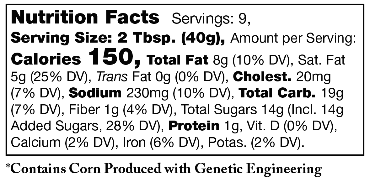 Product nutrion image