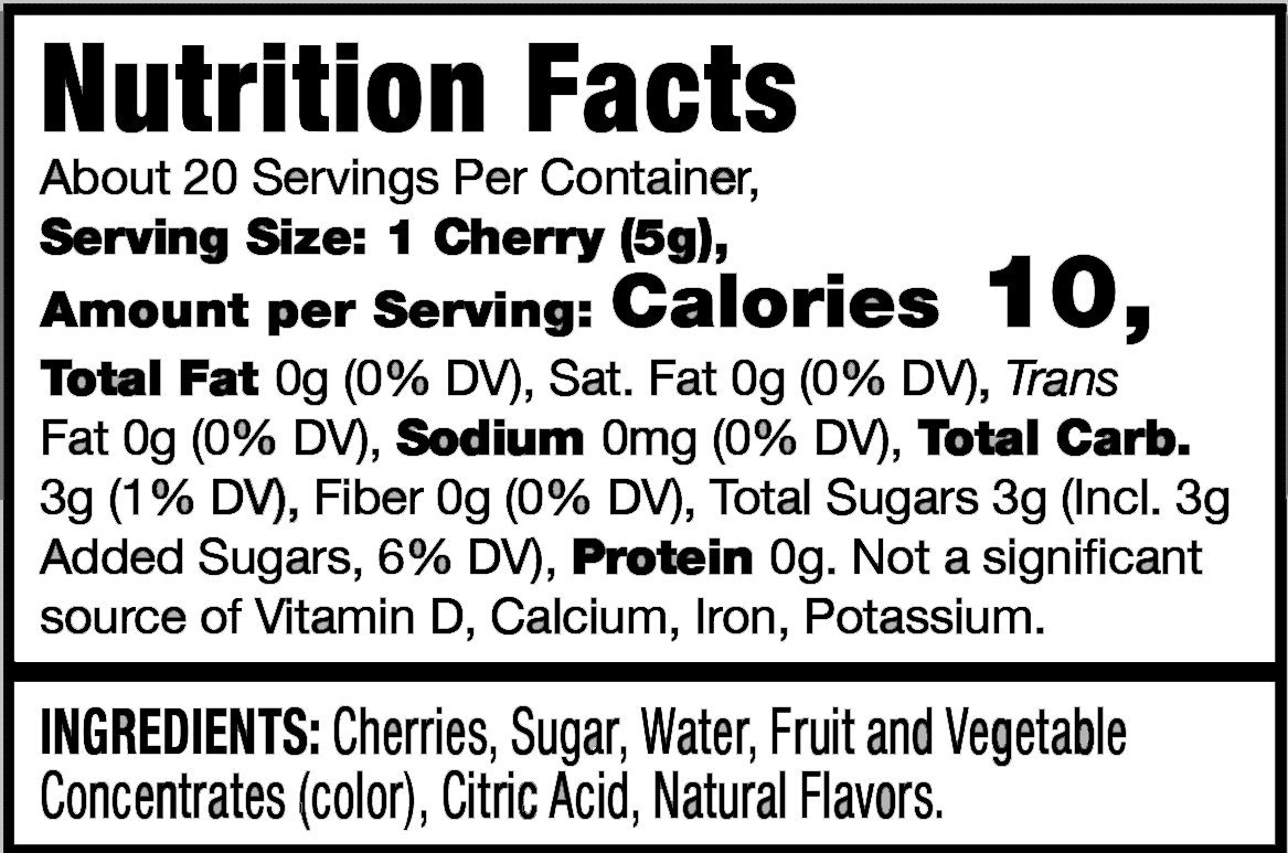 Nutrional Info