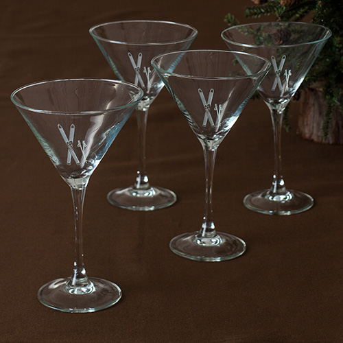 Vintage Ski Martini Glasses Kitchen & Home Stonewall Kitchen