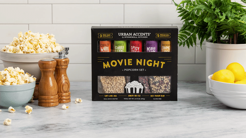 Urban Accents Movie Night Popcorn Set