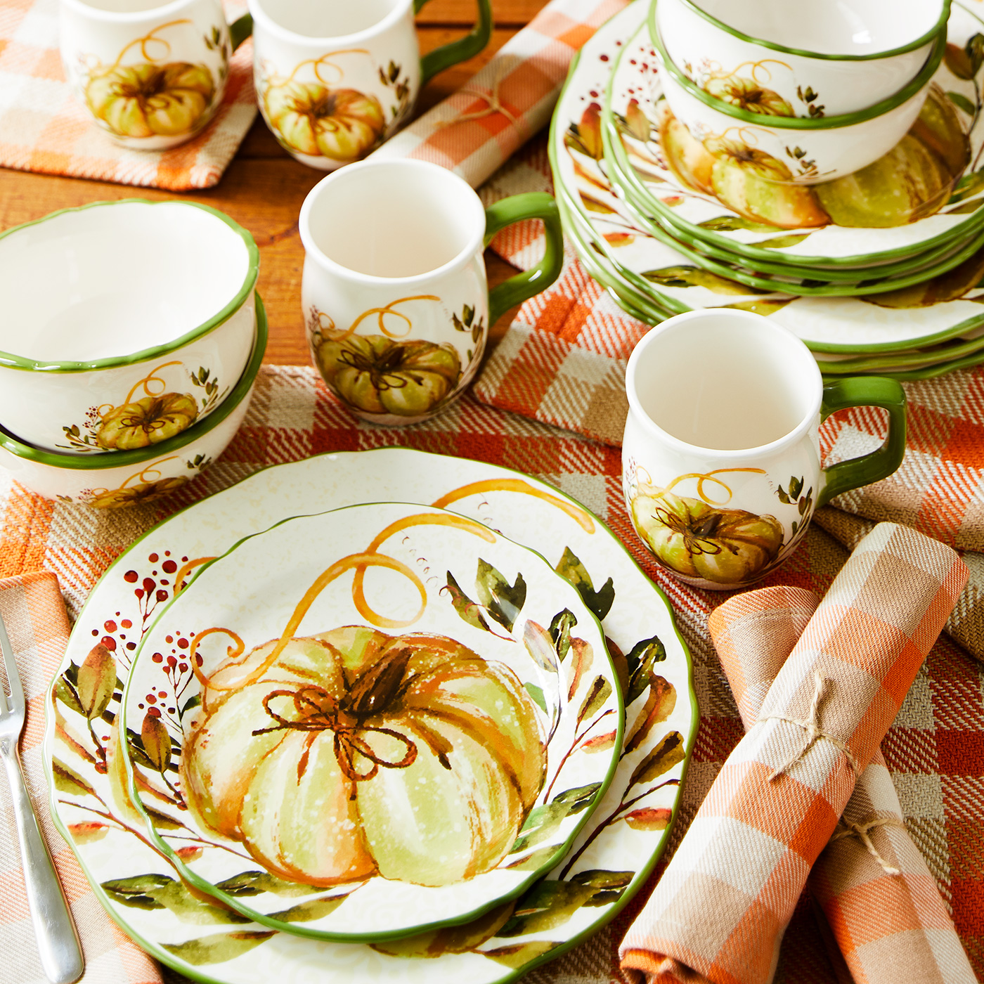 Pumpkin Dinnerware | For the Table | Stonewall Kitchen